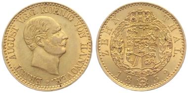 Braunschweig-Calenberg-Hannover, ab 1692 Kurfürstentum, ab 1815 Königreich, Ernst August 1837-1851. 10 Taler 1839 S